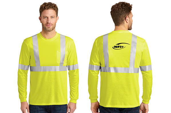 Long Sleeve Reflective T-shirt - Image 3